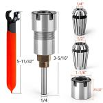1/4 Inch Router Bit Extension Collet Adapter