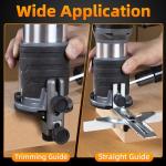 FoxAlien 1HP Compact Palm Router for CNC Woodworking