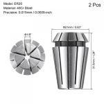 uxcell ER20 1/8" CNC Spring Collet - 2pcs