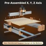 LUNYEE 4040 PRO CNC Router with Ball Screw