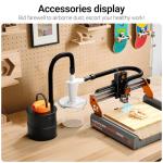 Wizmaker CNC Dust Collector with Vacuum and Bucket