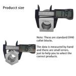 ER-40 Square Hex Collet Chuck for CNC Lathe