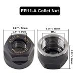 4Pcs ER11-A Collet Nuts for CNC Milling