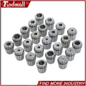 24× ER40 Collet Set for CNC Machines