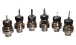 6 HSK63F Tool Holders with ER32 Collets and End Mills