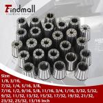 ER32 Collet Set - 25PC CNC Tool Kit