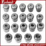 ER32 Metric Spring Collet Set 2-20mm, 19pcs