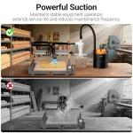 Wizmaker CNC Dust Collector with Vacuum and Bucket