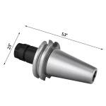 2.76" CAT40 ER16 Collet Chucks Tool Holder Set