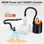 Wizmaker CNC Dust Collector with Vacuum and Bucket