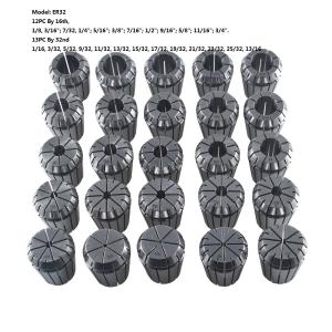 Versatile Spring Collet Set for CNC Machines