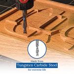 Essential 9-Piece CNC Router Bit Set