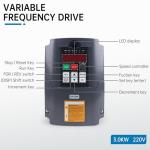 RATTMMOTOR 220V 3KW VFD Inverter for CNC Motors