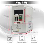 2.2KW VFD Inverter for CNC Spindle Motor