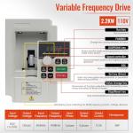 RATTMMOTOR 2.2KW VFD Converter for CNC Machines