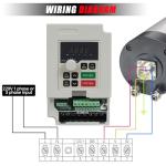 2.2KW VFD Inverter for CNC Spindle Motor