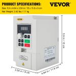 3KW Variable Frequency Drive for CNC Machines
