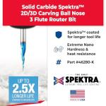 Amana Tool Up Cut Spiral CNC Router Bits