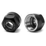 QWORK ER11 A Collet Nuts for CNC Machines, 4 Pack
