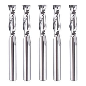 SpeTool 5Pcs UpCut Router Bit Set for Woodwork