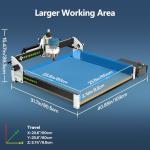 Axiscreat 6060 CNC Router Machine with 710W Trimmer