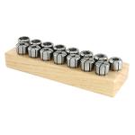 Techniks DA300 7 Piece Double Angle Collet Set