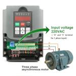 Huanyang 2.2kW VFD for Motor Speed Control