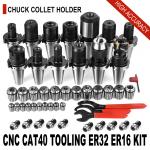 CAT 40 Tooling Kit for Haas Fadal CNC Mill