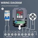 2.2KW Variable Frequency Drive for CNC Machines