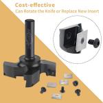 CNC Spoilboard Surfacing Router Bit, 1/2" Shank