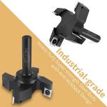 CNC Spoilboard Surfacing Router Bit, 1/2" Shank