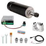 500W Air-Cooled Spindle Motor Kit with Collets