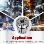 8-Piece ER32 Collet Set for CNC Machines