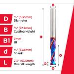 Amana Tool Spektra CNC Compression Spiral Router Bit