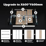 Genmitsu 4040-PRO X-Axis Extension Kit