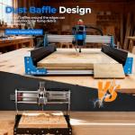 WolfPawn 4040 PRO CNC Router Machine 3-Axis