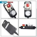 6 Axis Handwheel MPG Pendant with E-stop