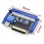 5 Axis CNC Breakout Board for Mach3 USB