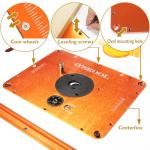 O'SKOOL Router Lift System with Insert Rings