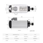 2.2KW Daedalus CNC Spindle Motor Kit ER20