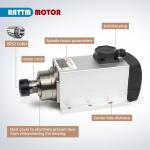 4.5KW Air Cooled 220V ER32 CNC Spindle Motor