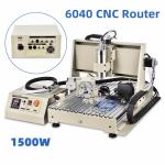 USB 4 Axis 6040Z VFD CNC Router Machine