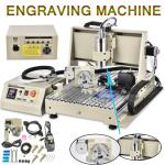 USB 4 Axis 6040Z VFD CNC Router Machine