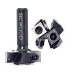 SICWOOD 1/2" Shank Slab Flattening Router Bit