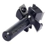 SICWOOD 1/2" Shank Slab Flattening Router Bit