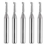 SpeTool 5-Piece Single Flute End Mill Set