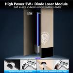 40W Laser Engraving Module with Air Assist
