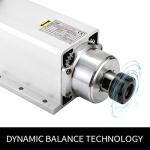 220V 7.5KW Air-Cooled CNC Spindle Motor ER32