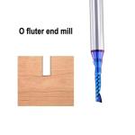 5PCS Carbide CNC Router Bits Set, 1/4" Shank