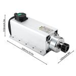 220V 7.5KW Air-Cooled CNC Spindle Motor ER32